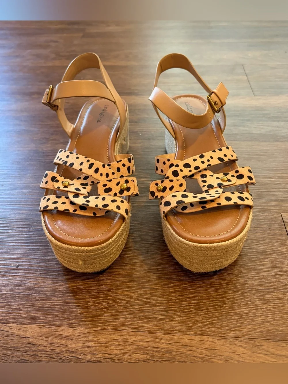 Indigo rd.-Womens Tan  Platform Sandals  Size 8.5